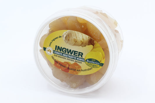 Ingwer Würfel abgetropft 250 g