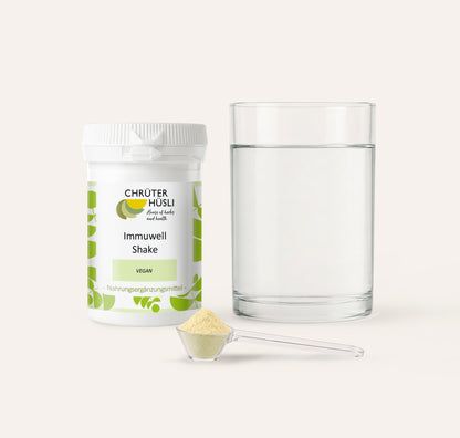 Immuwell Shake Pulver-einnahme