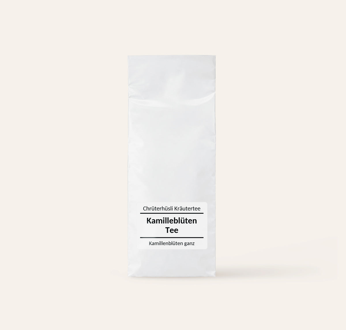 Kamilleblüten Tee-verpackung