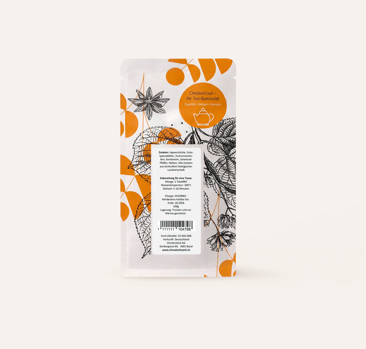 Kapha Tee Bio-etikette
