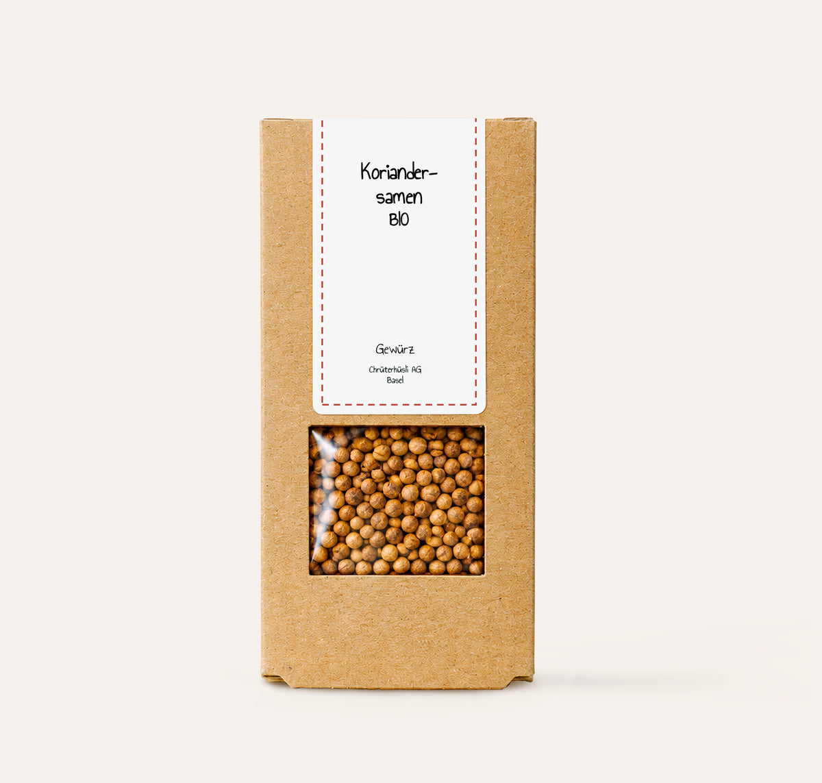Koriandersamen Bio ganz-verpackung