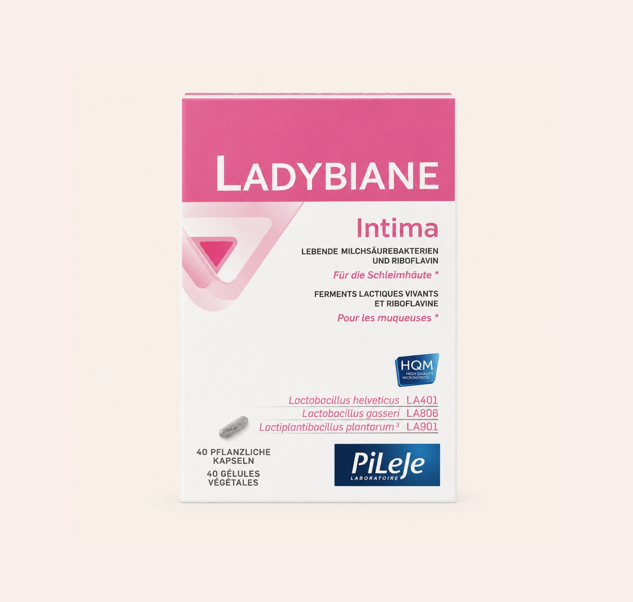 Ladybiane Intima Kapseln-verpackung