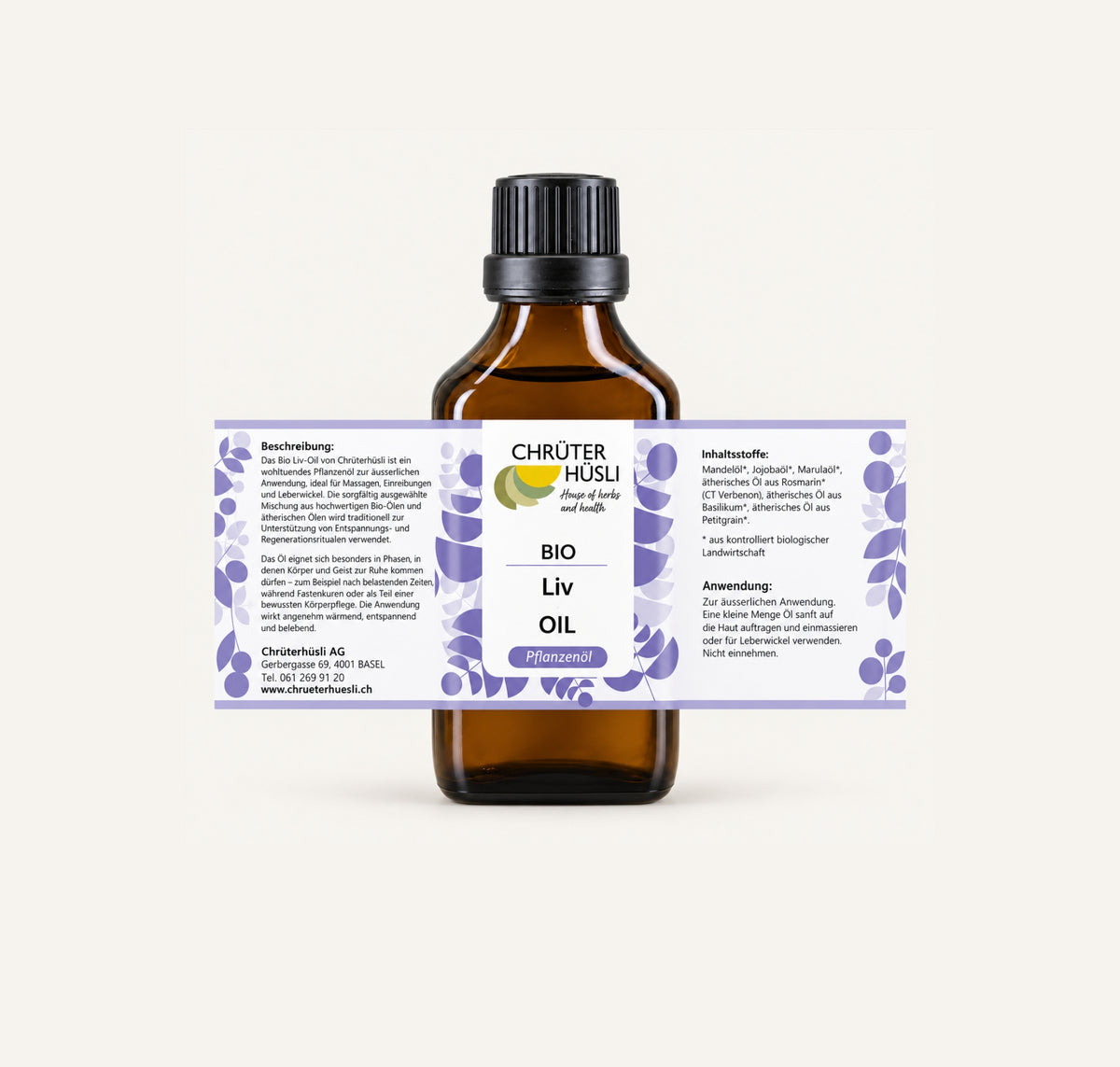 Liv Oil Bio-etikette