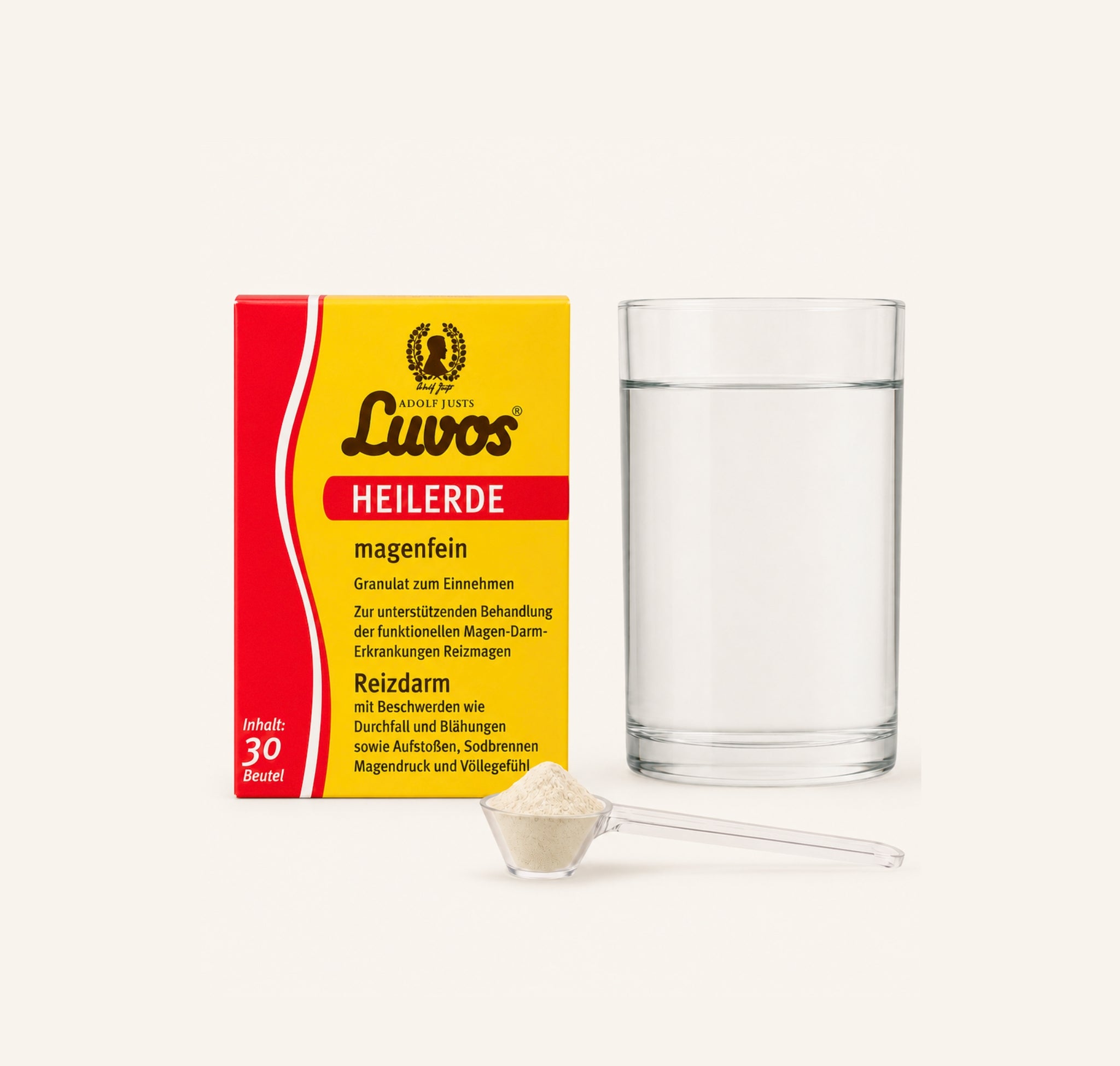 Luvos Heilerde Granulat-einnahme