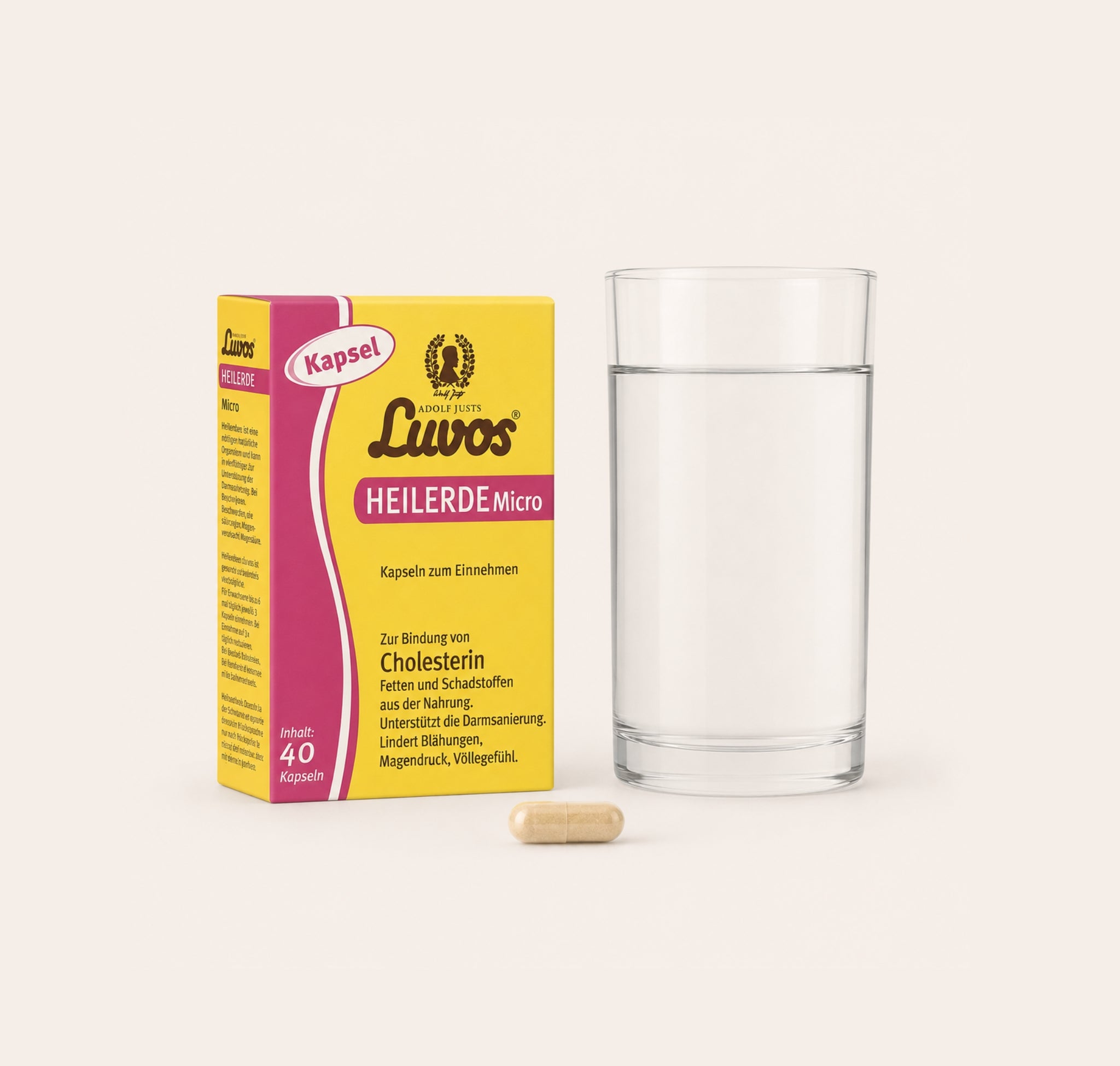 Luvos Heilerde Micro Kapseln-einnahme