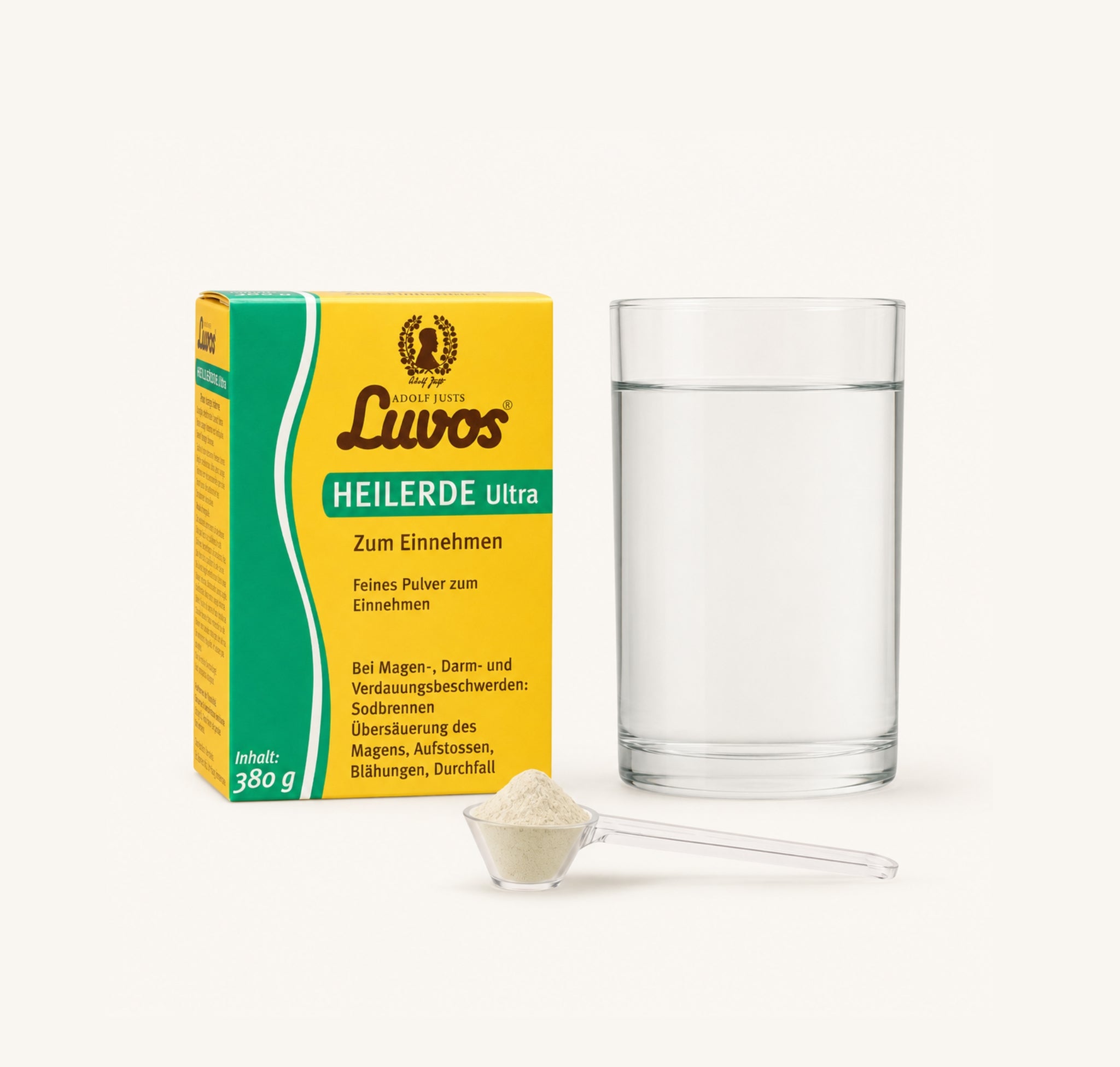 Luvos Heilerde Ultra Pulver-einnahme