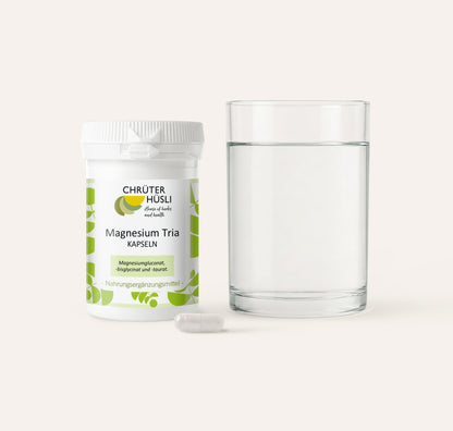 Magnesium Tria Kapseln-einnahme