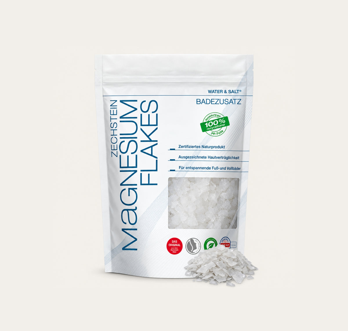 Magnesiumflakes-anwendung