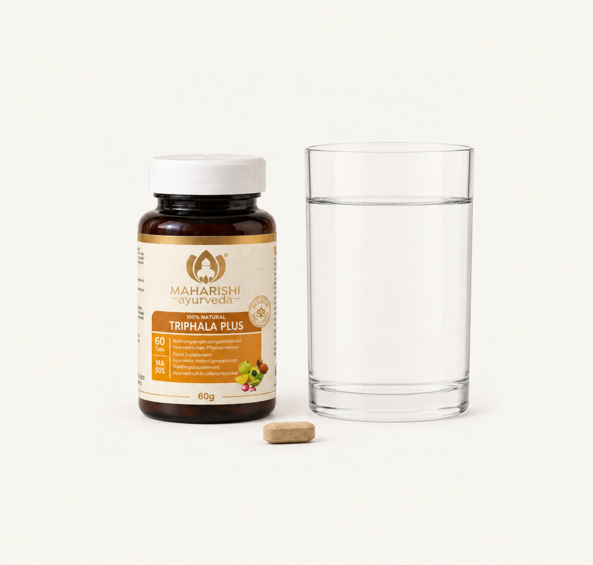 Maharishi Ayurveda Triphala Plus Tabletten-einnahme