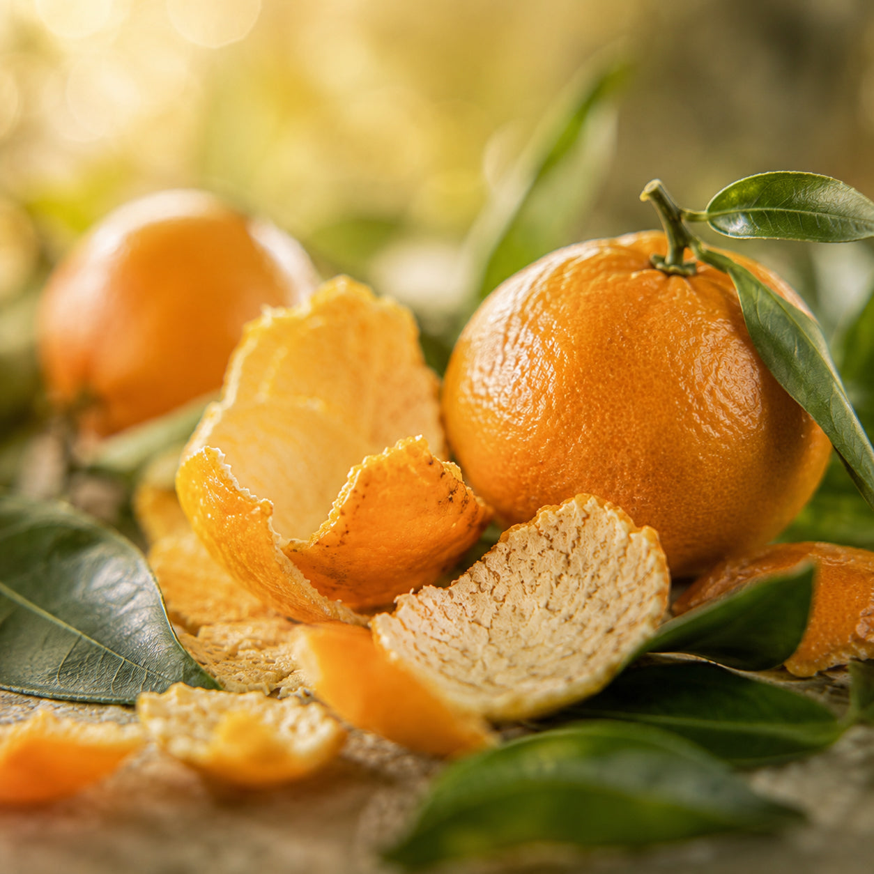 Mandarine Öl-zutaten