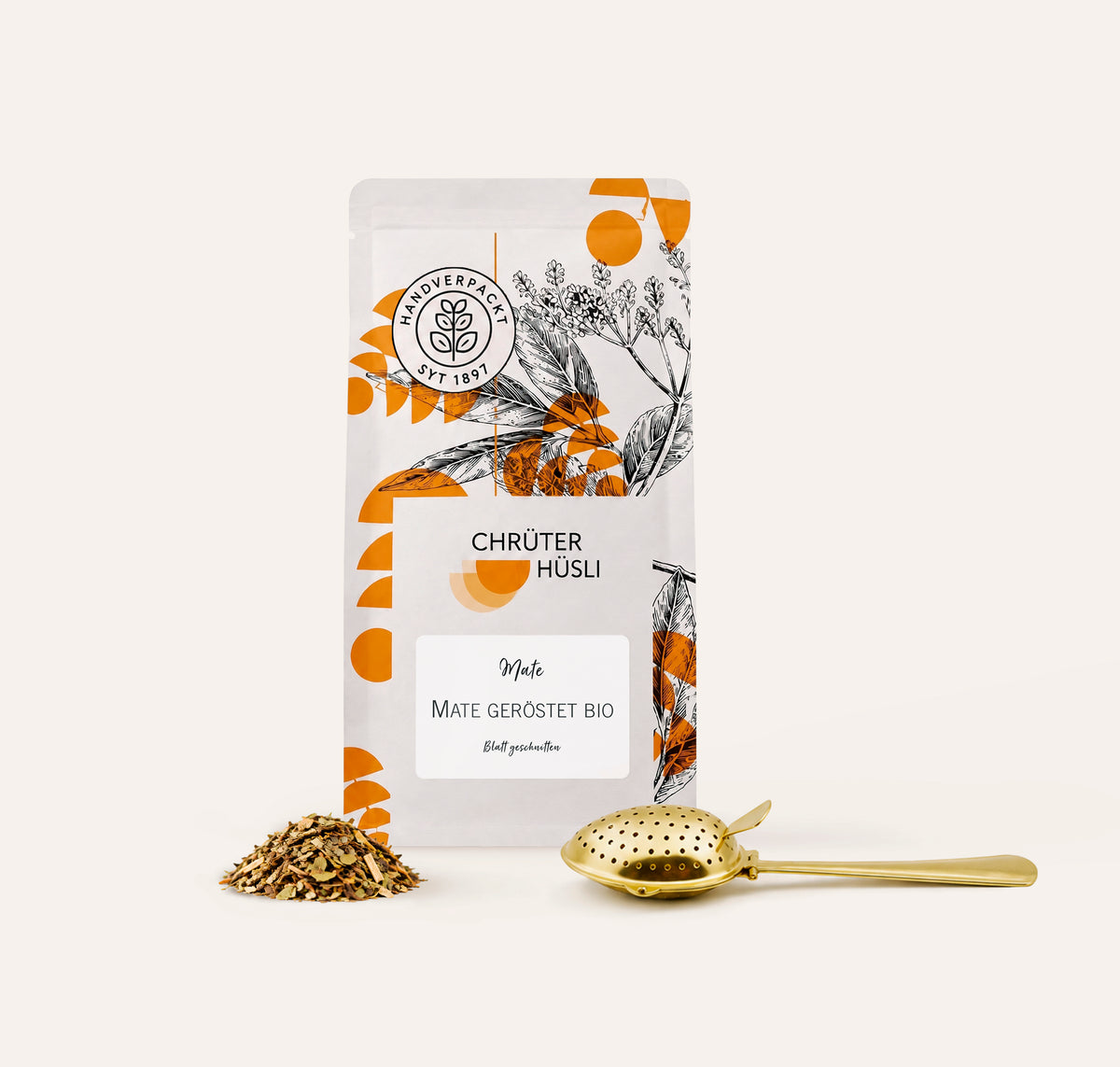 Mate Tee geröstet Bio-einnahme