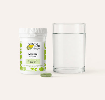 Moringa Kapseln-einnahme