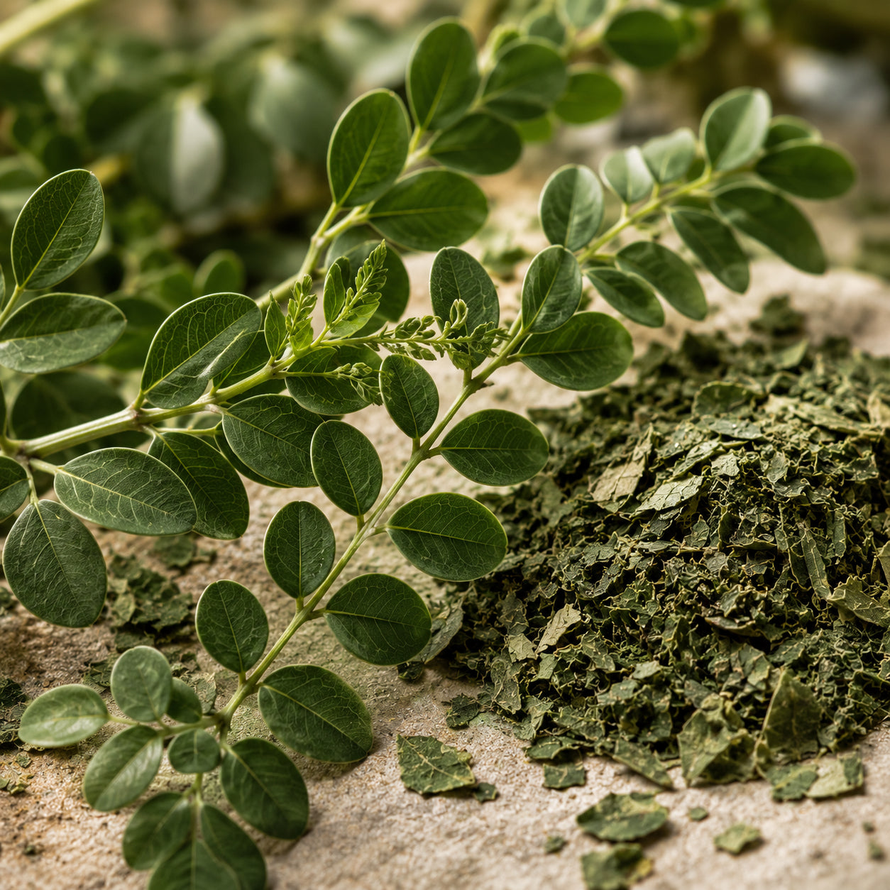 Moringa Pulver-zutaten