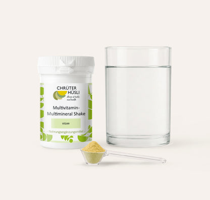 Multivitamin Multimineral Shake-einnahme