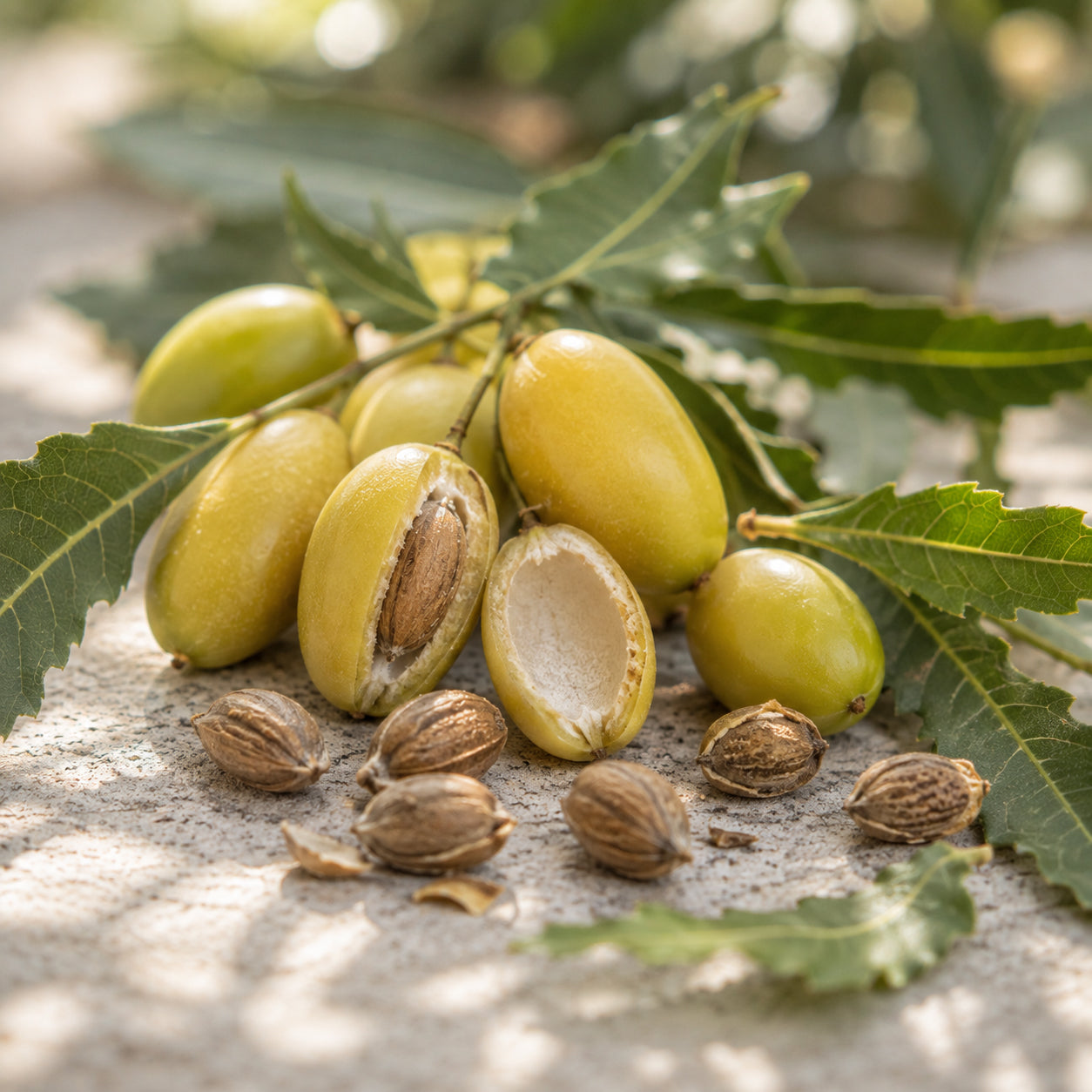 Neem Öl Bio-zutaten
