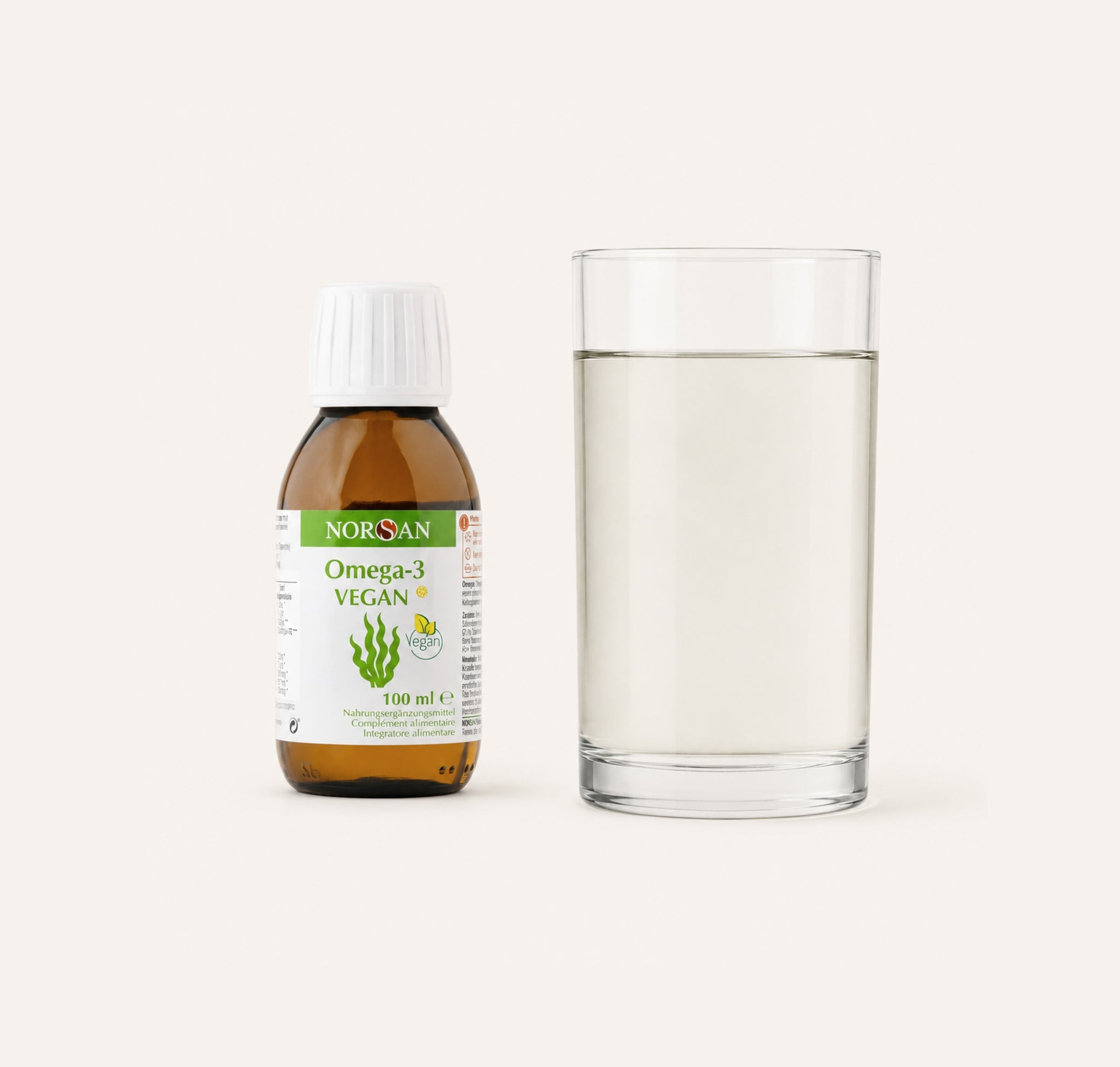 Norsan Omega 3 Algenöl Vegan-einnahme