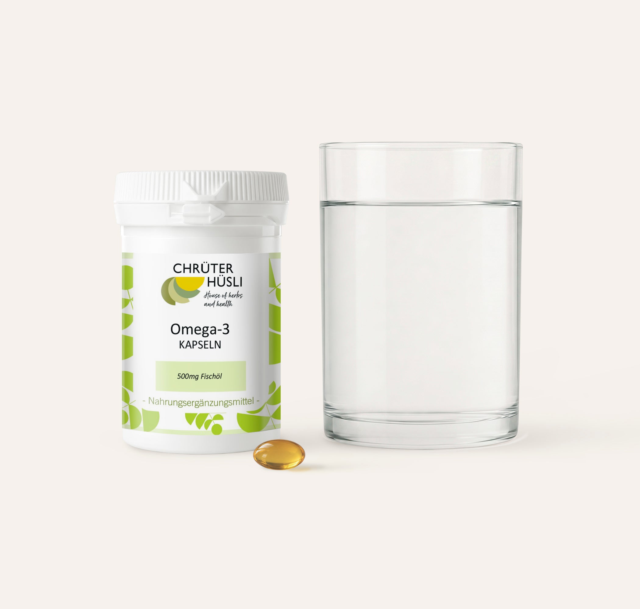 Omega 3 Kapseln-einnahme
