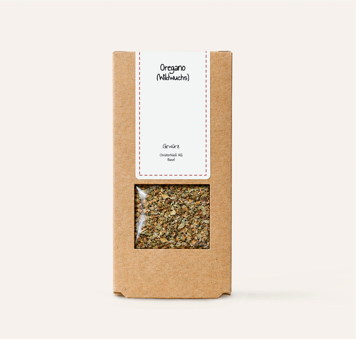 Oregano Wildwuchs-verpackung