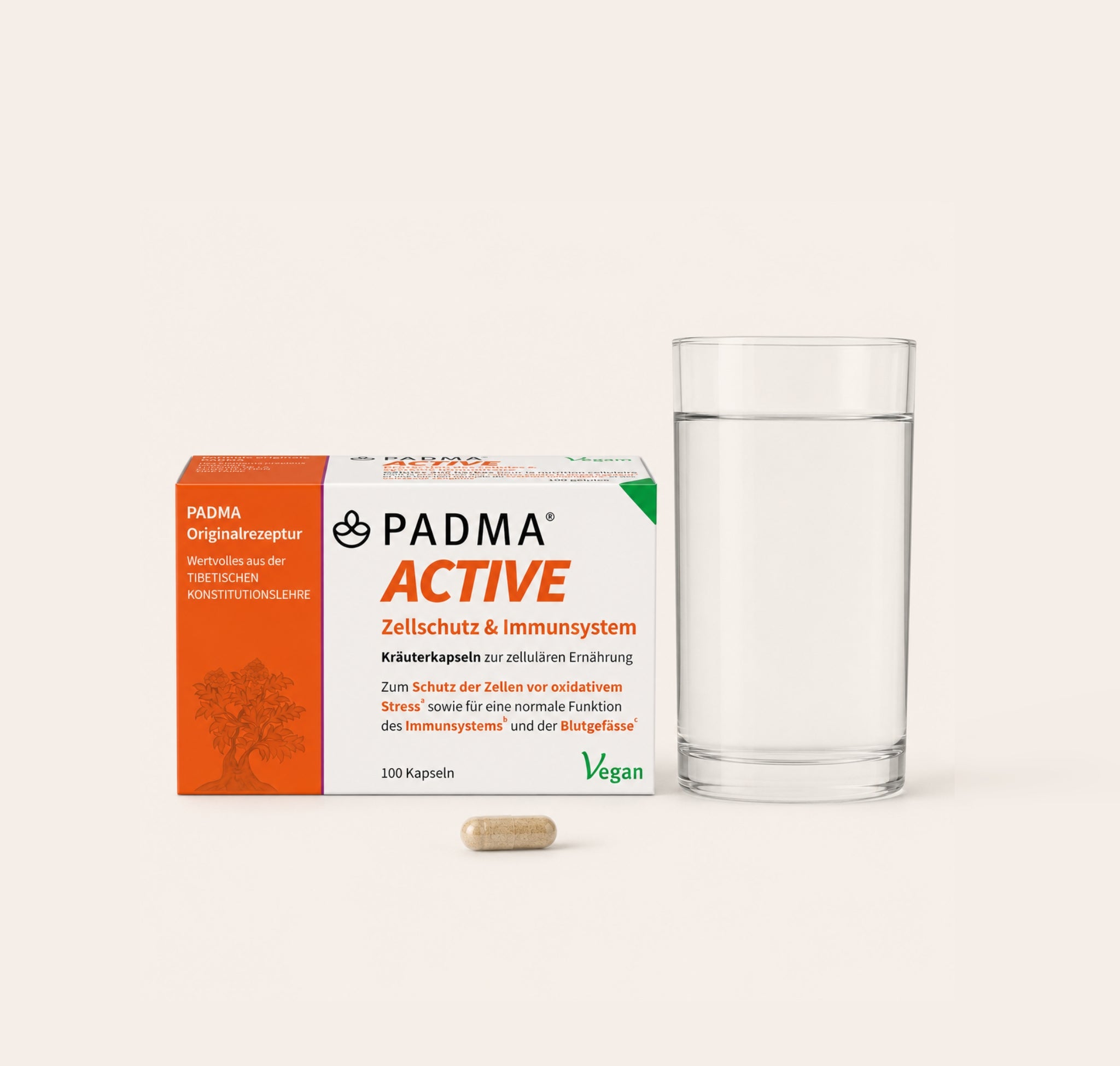 Padma Active Kapseln-einnahme