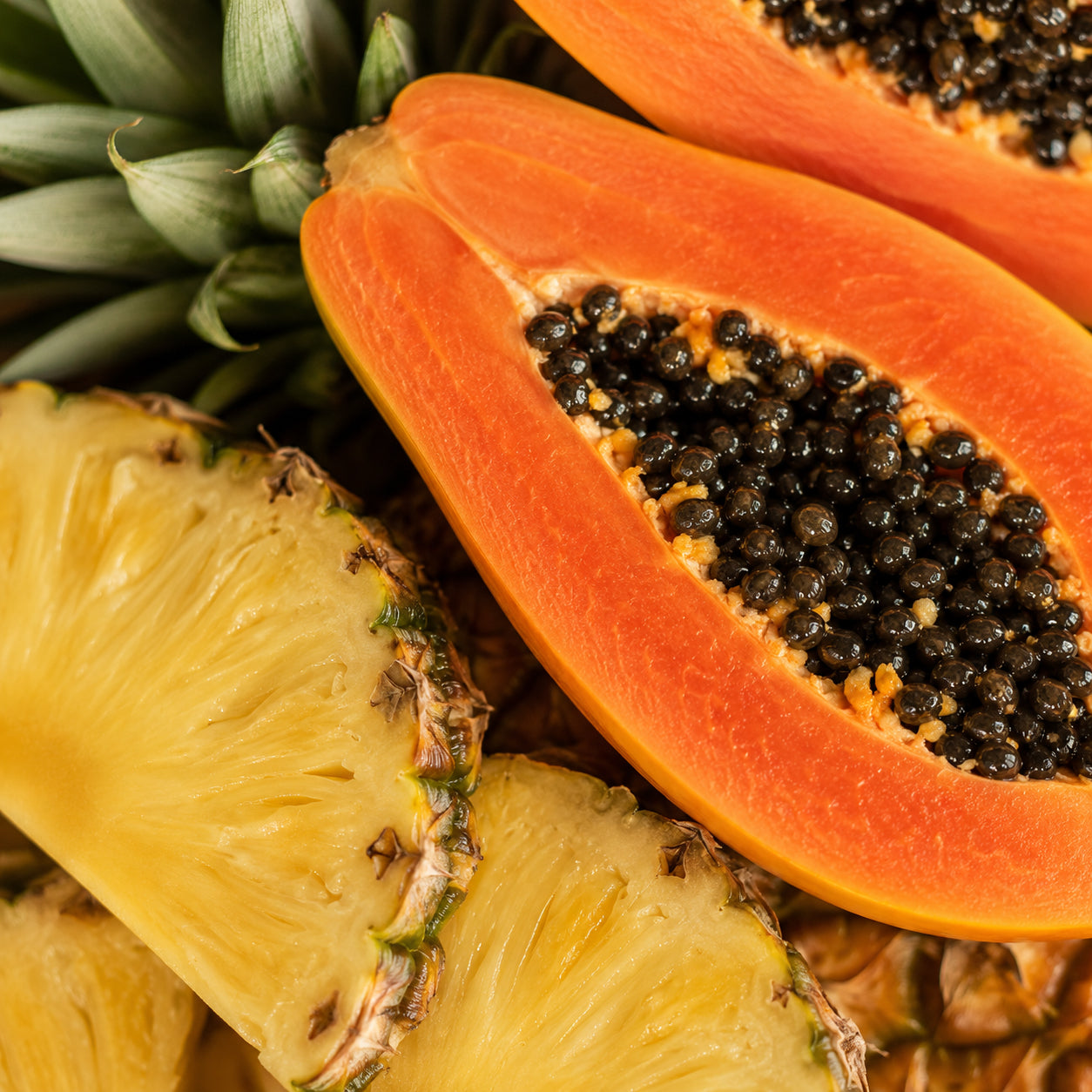 Papaya Plus Kapseln-zutaten