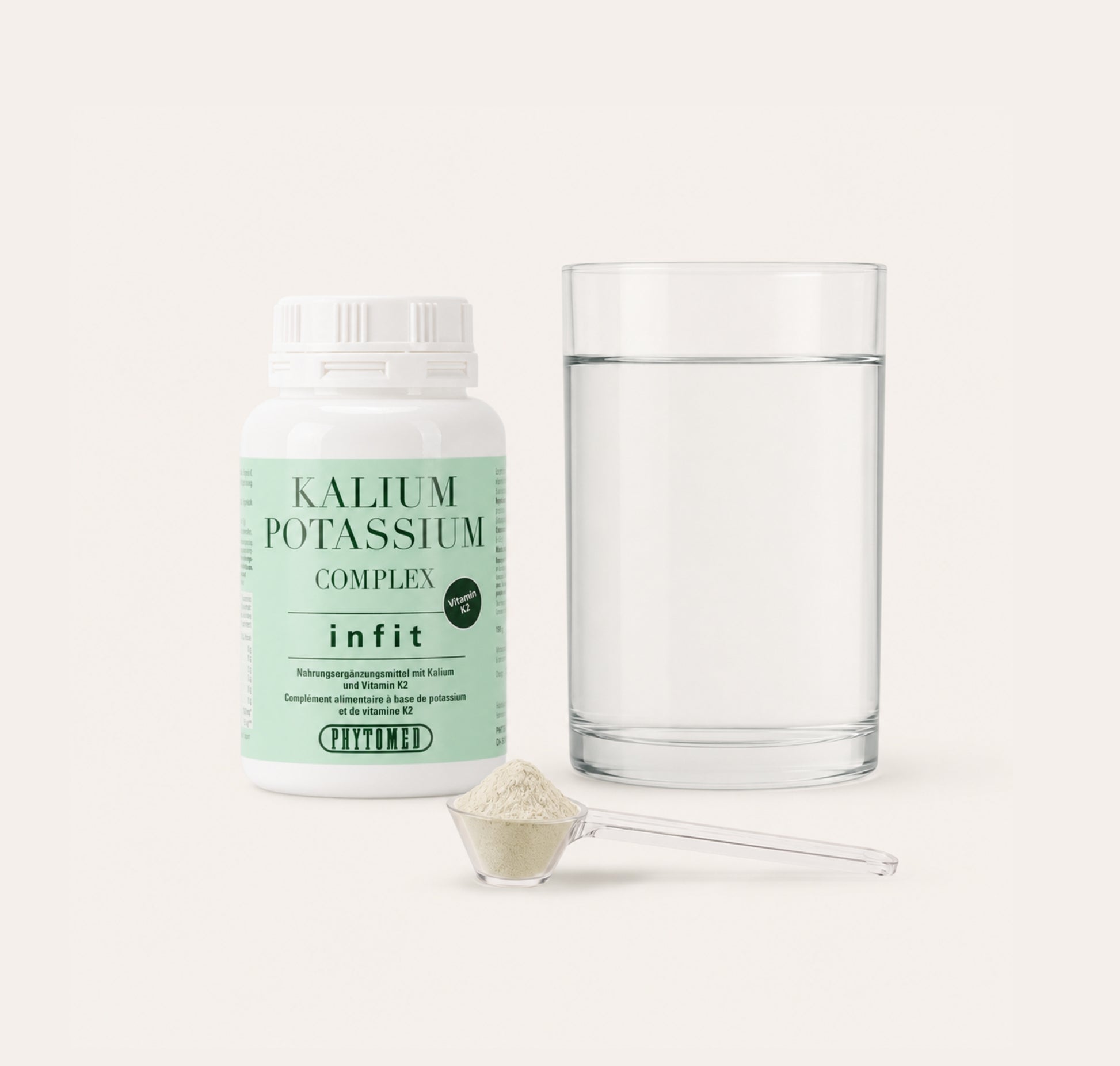 Phytomed Kalium Potassium Complex Pulver-einnahme