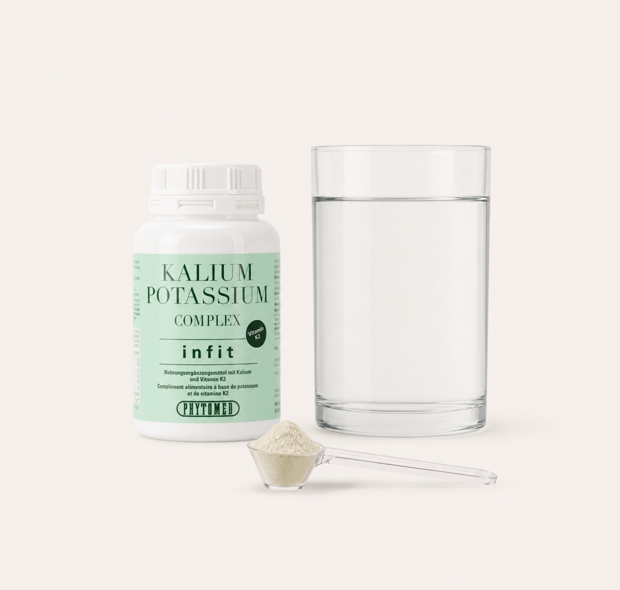 Phytomed Kalium Potassium Complex Pulver-einnahme