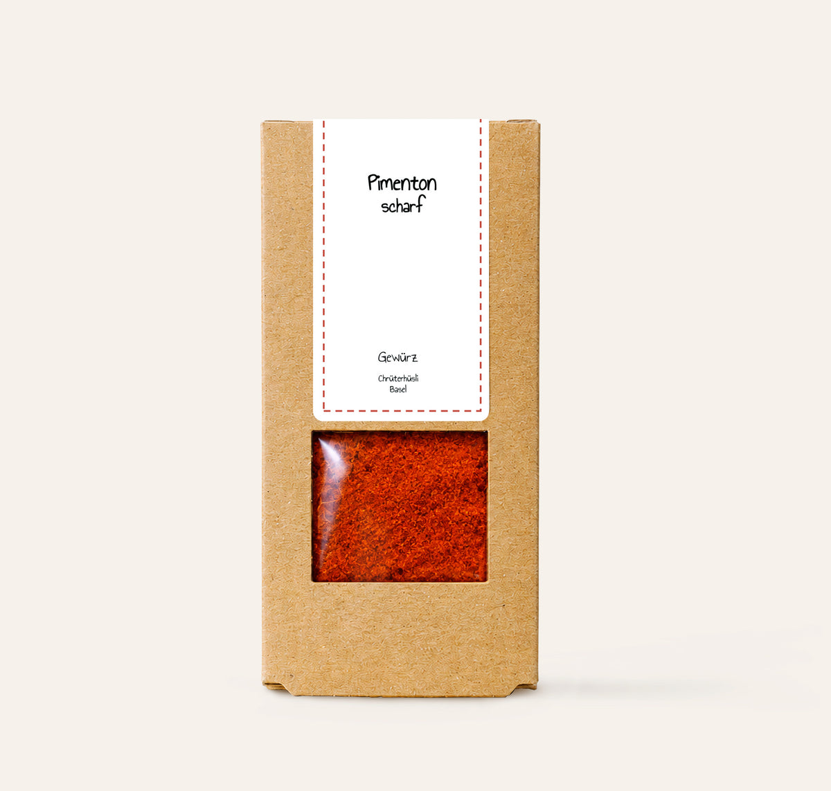 Pimenton gemahlen scharf-verpackung