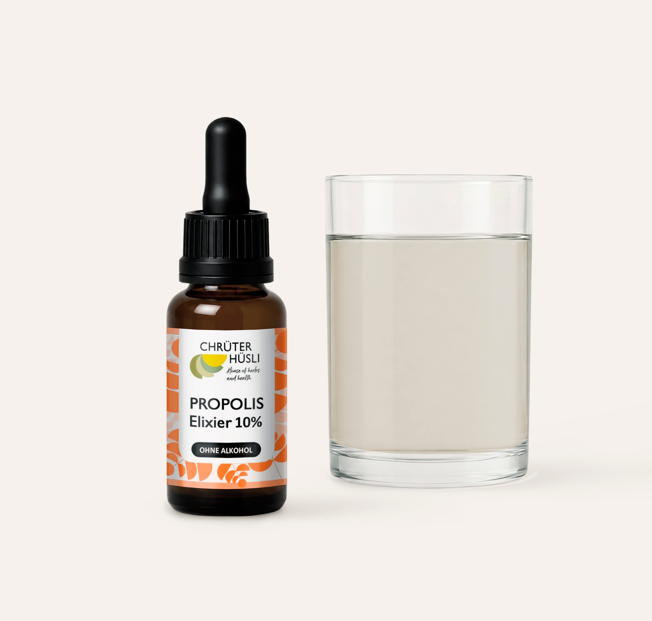 Propolis Elixier (Alkoholfrei)-einnahme