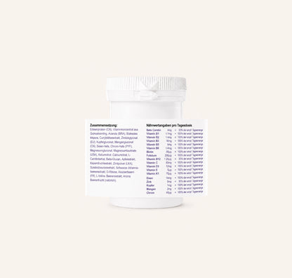 Protein Pulver (Vegetarisch)-etikette