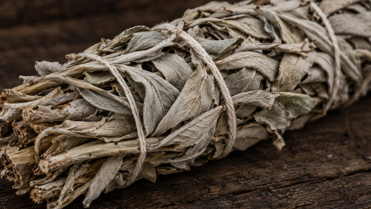 Räucherbündel Weisser Salbei Yerba-form_top