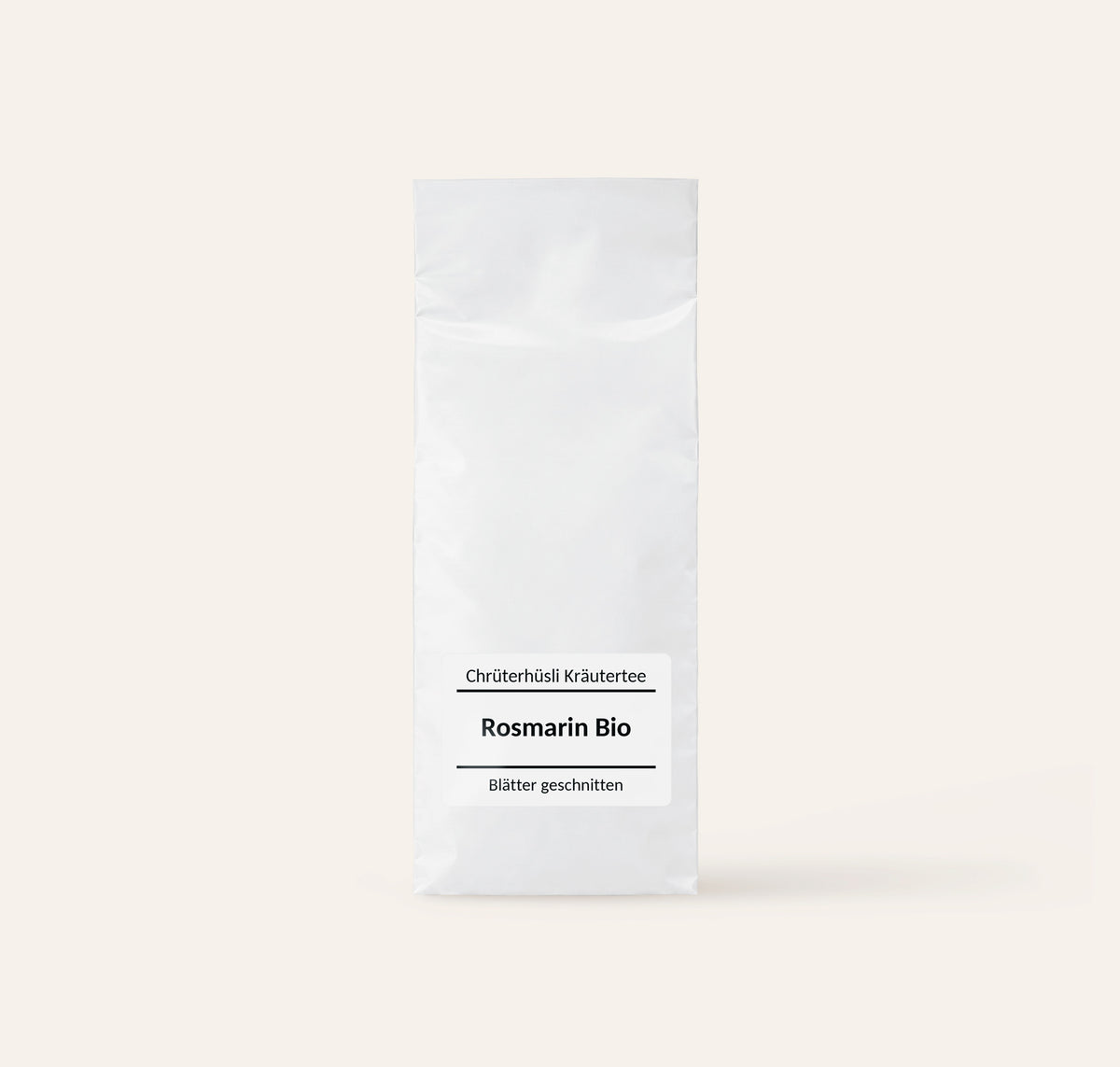 Rosmarinblätter Tee geschnitten Bio-verpackung