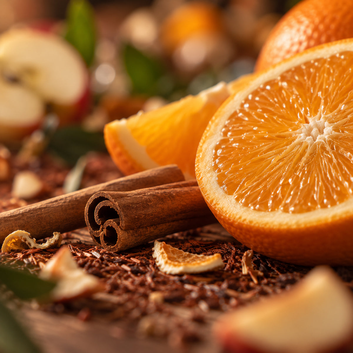 Rotbusch Orange-Zimt Bio-zutaten
