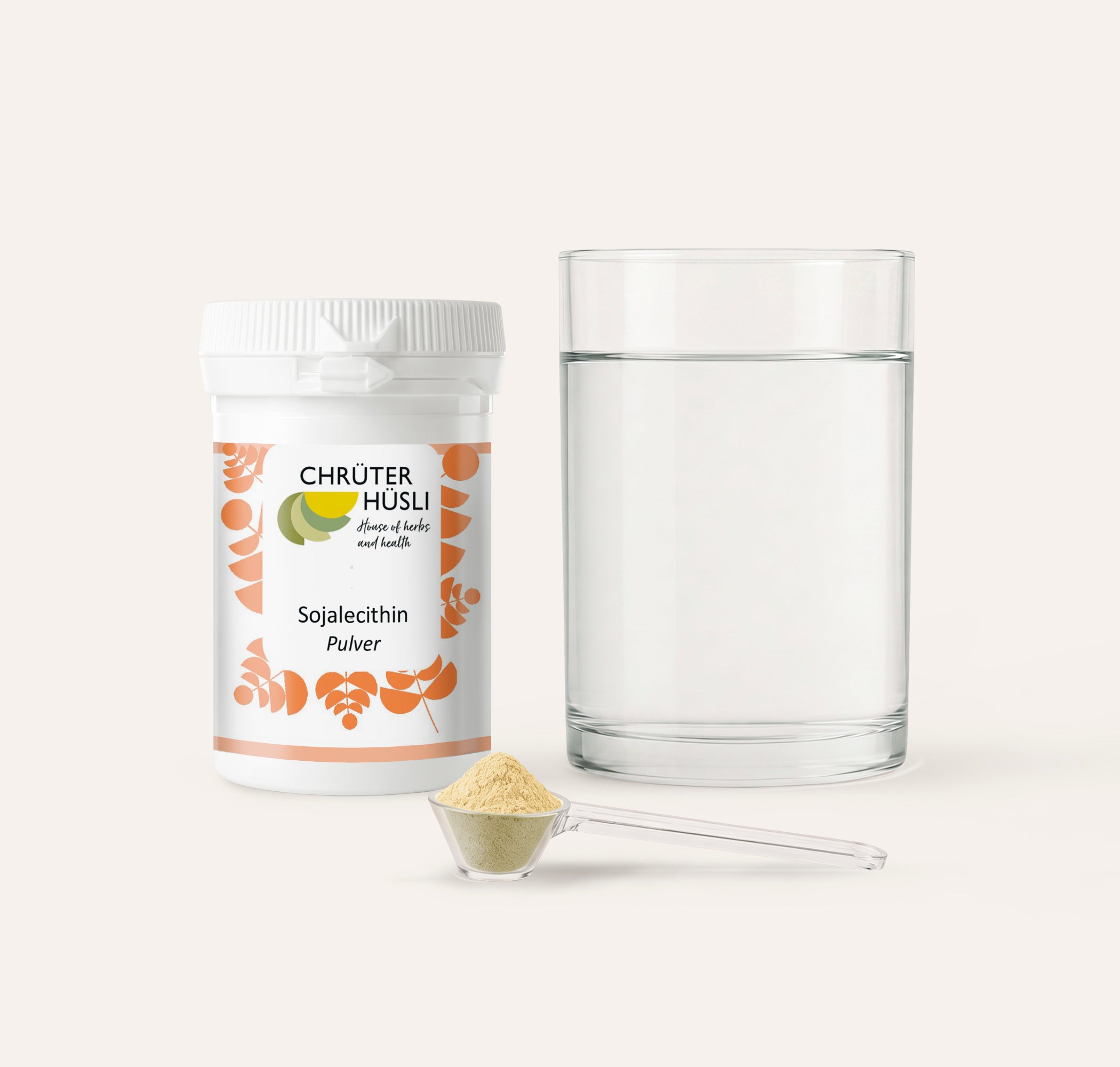 Sojalecithin Pulver-einnahme
