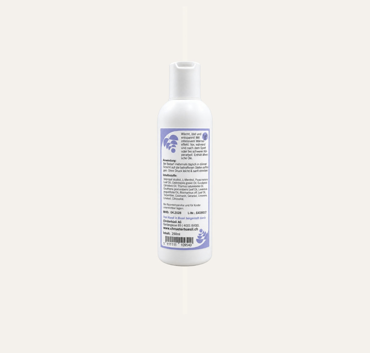 Sport Liniment-etikette