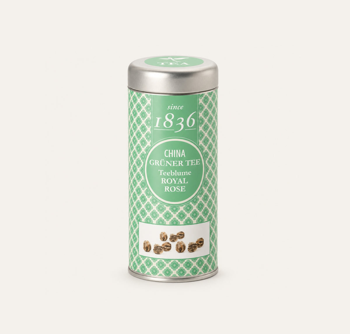 Tea since 1836 Teeblume Royal Rose-verpackung