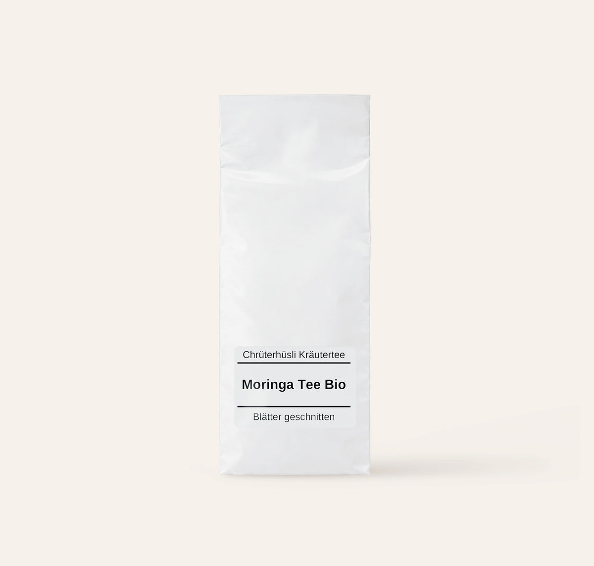 Moringa Blätter Bio geschnitten-verpackung