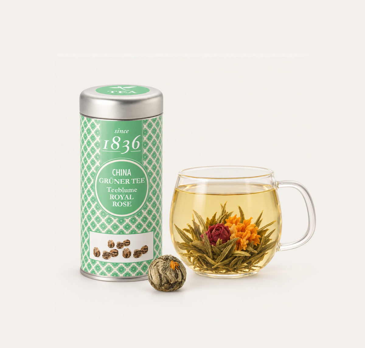 Tea since 1836 Teeblume Royal Rose-anwendung