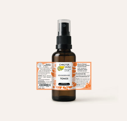 Tonos Mix Glycerinmazerat-etikette