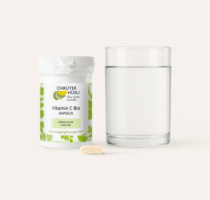 Vitamin C Kapseln-einnahme
