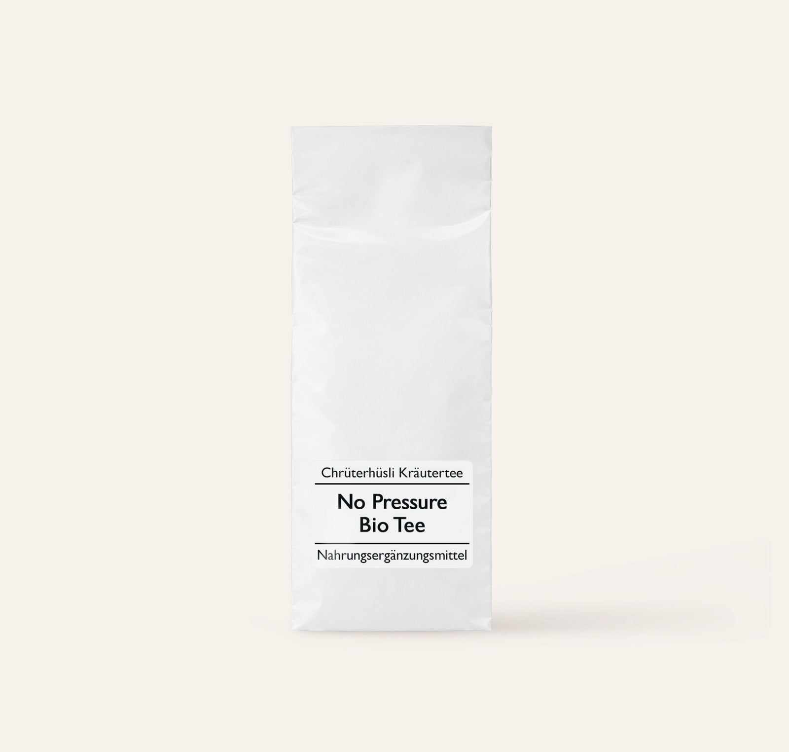 No Pressure Bio Tee-verpackung