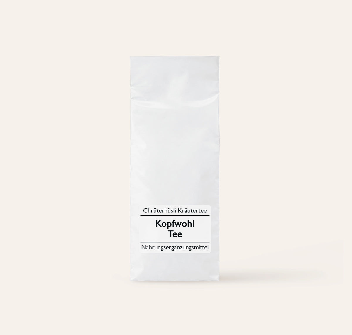 Kopfwohl Tee-verpackung