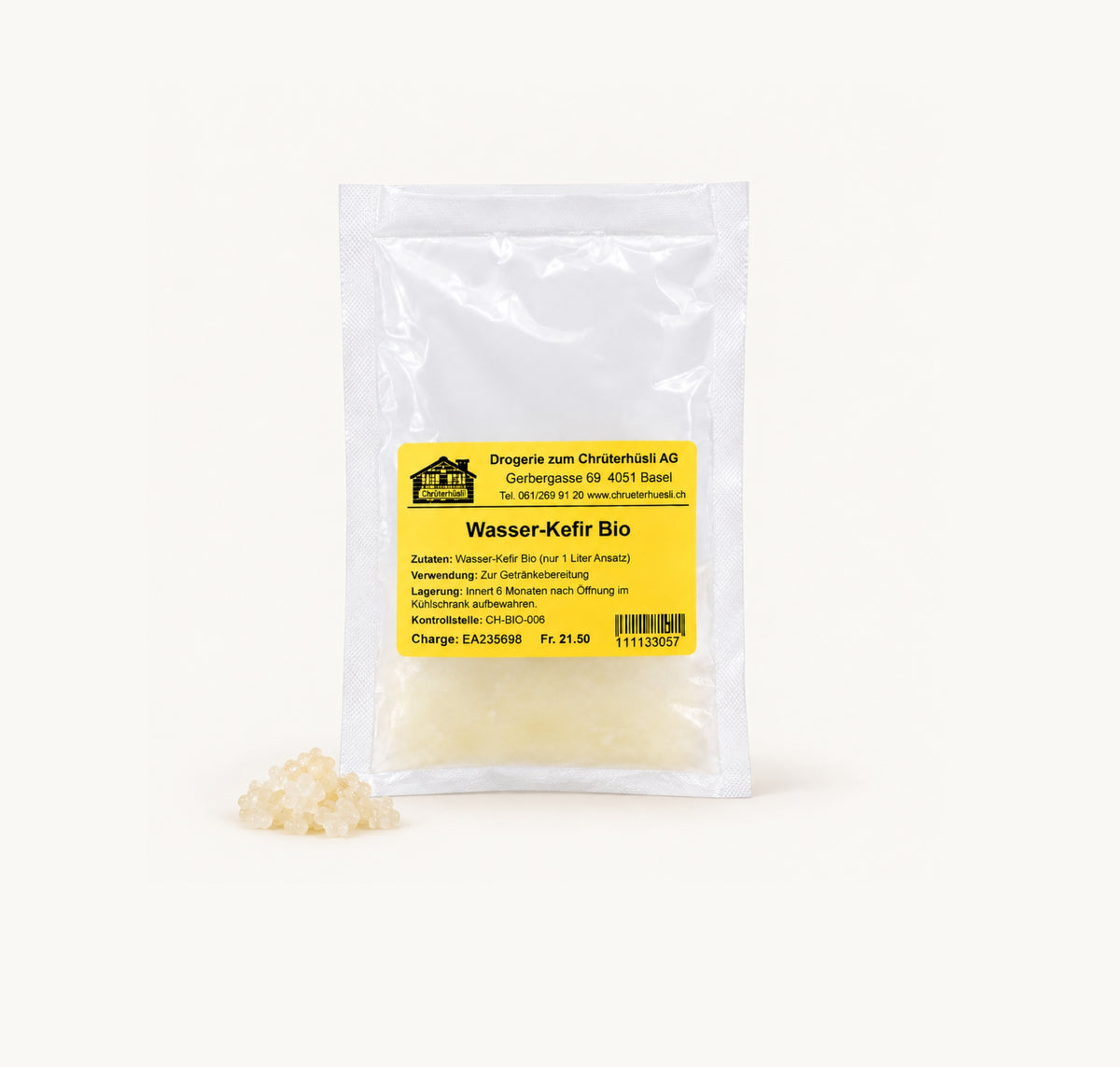 Wasserkefir-anwendung
