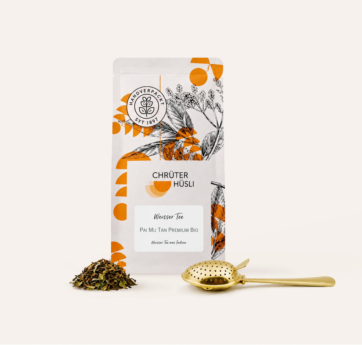 Weisser Tee Pai Mu Tan Premium Bio-einnahme