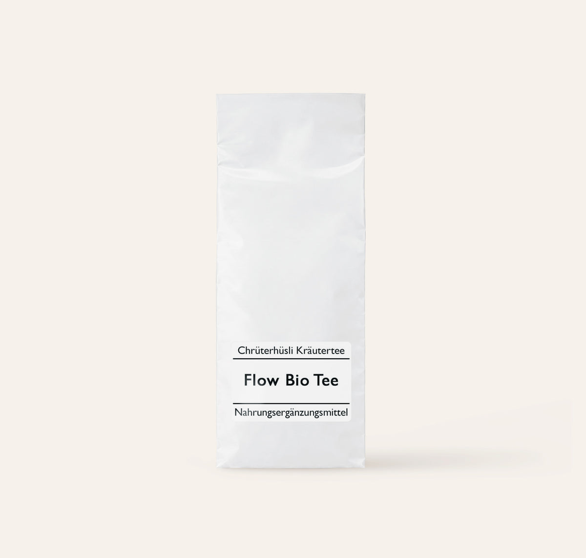 Flow Bio Tee-verpackung