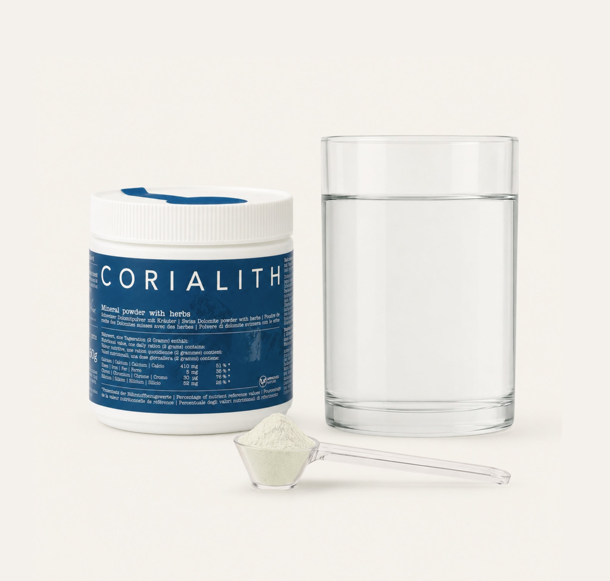 Yelasai Corialith Pulver-einnahme