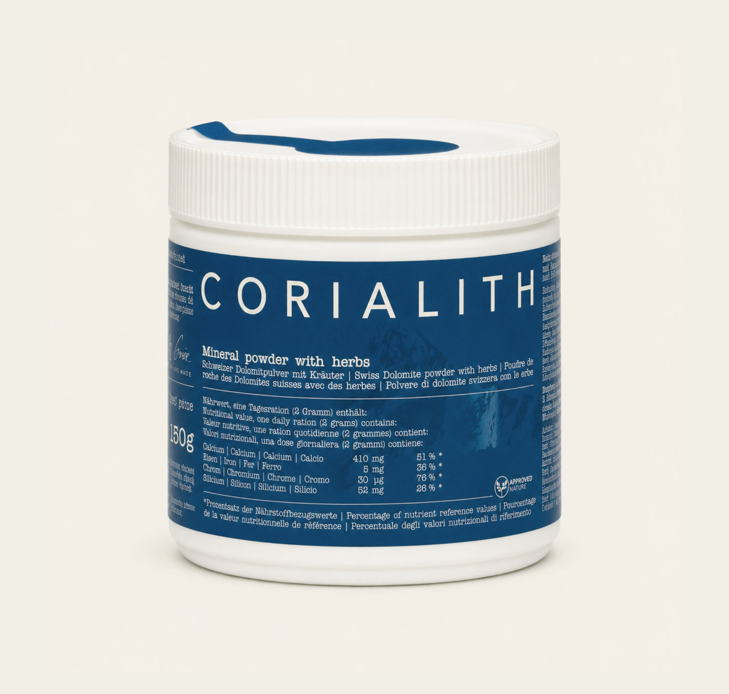 Yelasai Corialith Pulver-verpackung