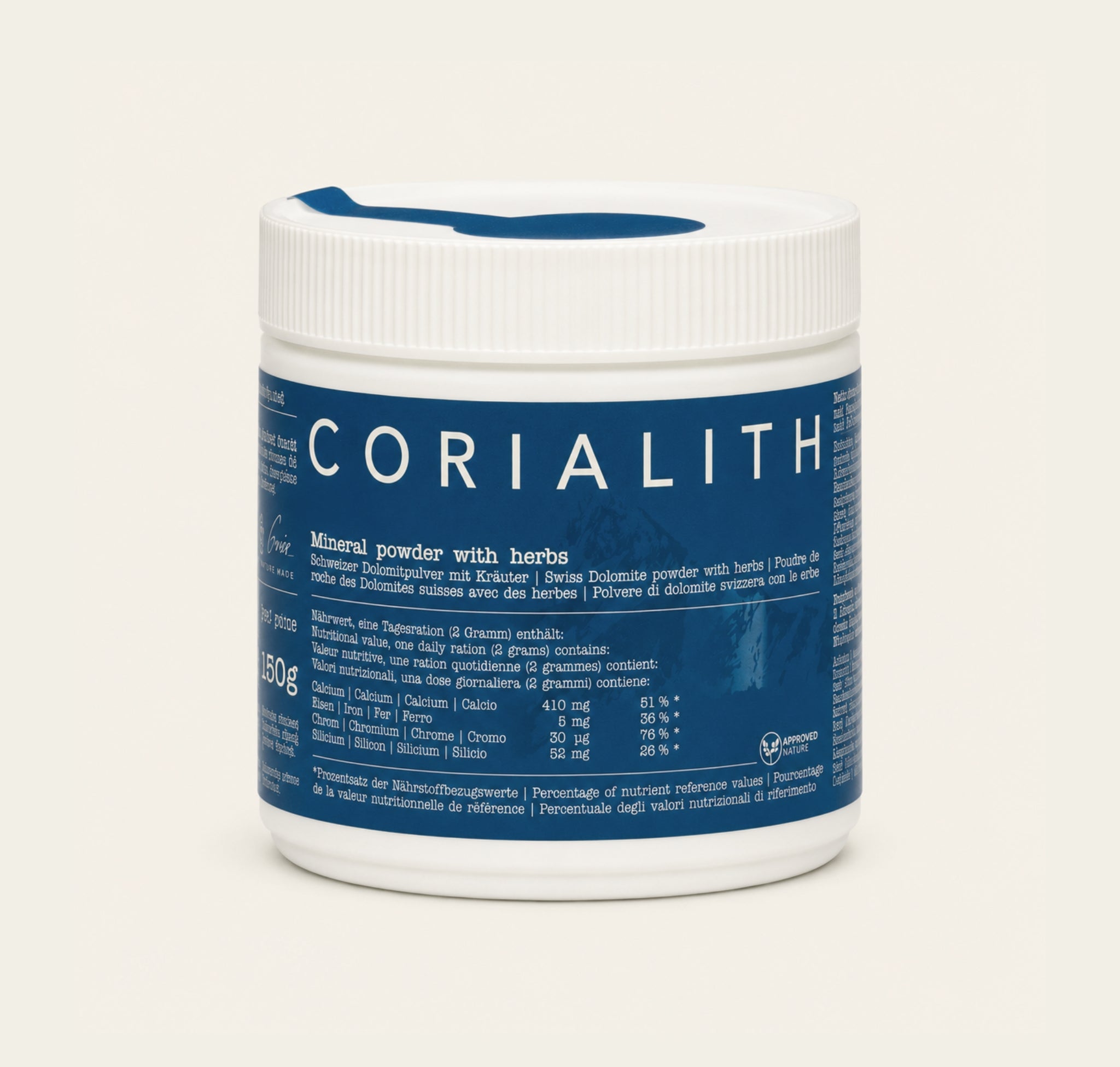 Yelasai Corialith Pulver-verpackung