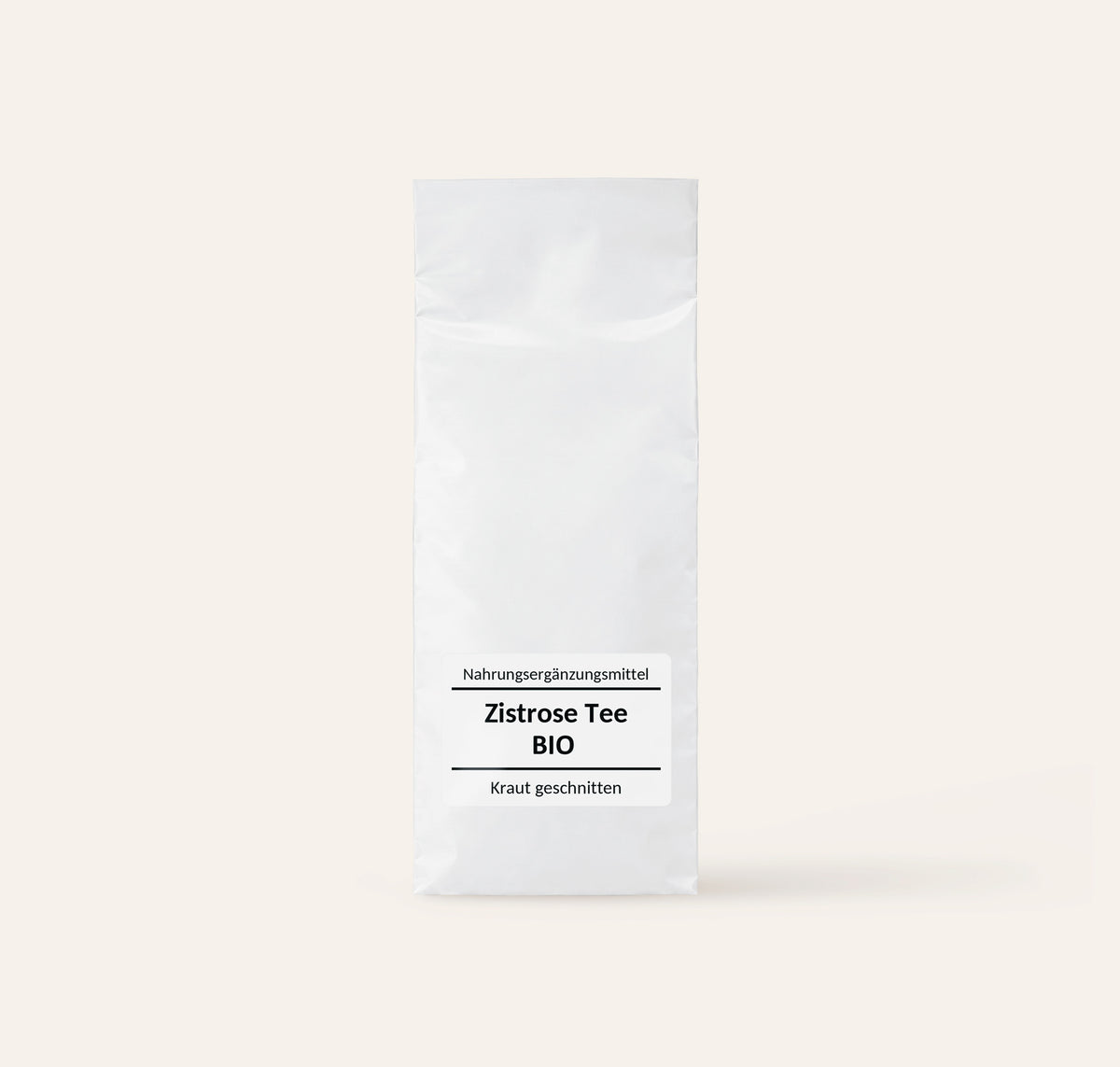Zistrose geschnitten Tee Bio-verpackung