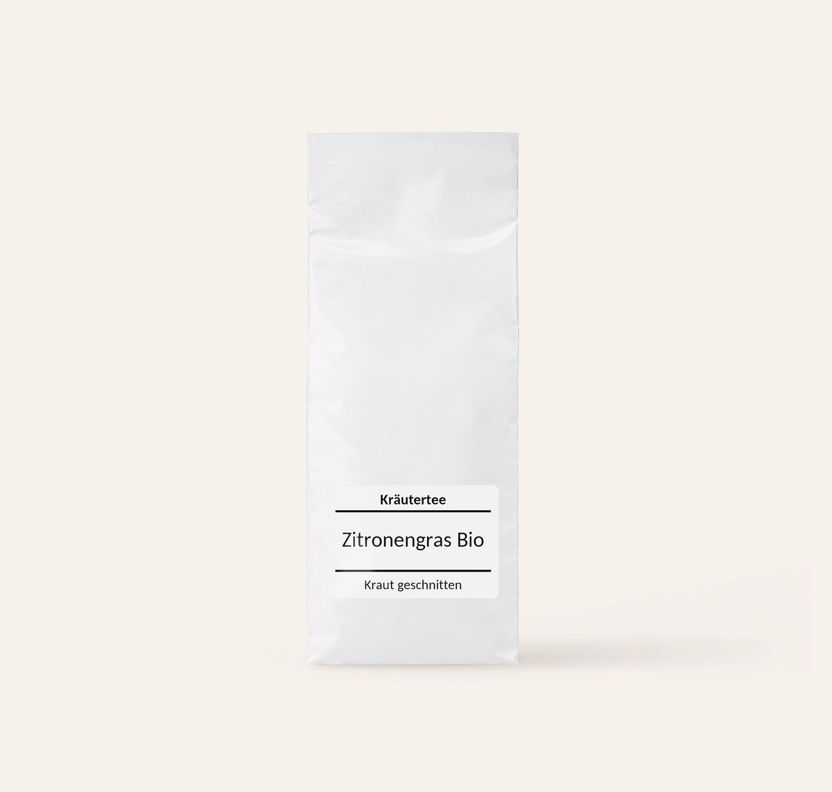 Zitronengras Tee geschnitten Bio-verpackung