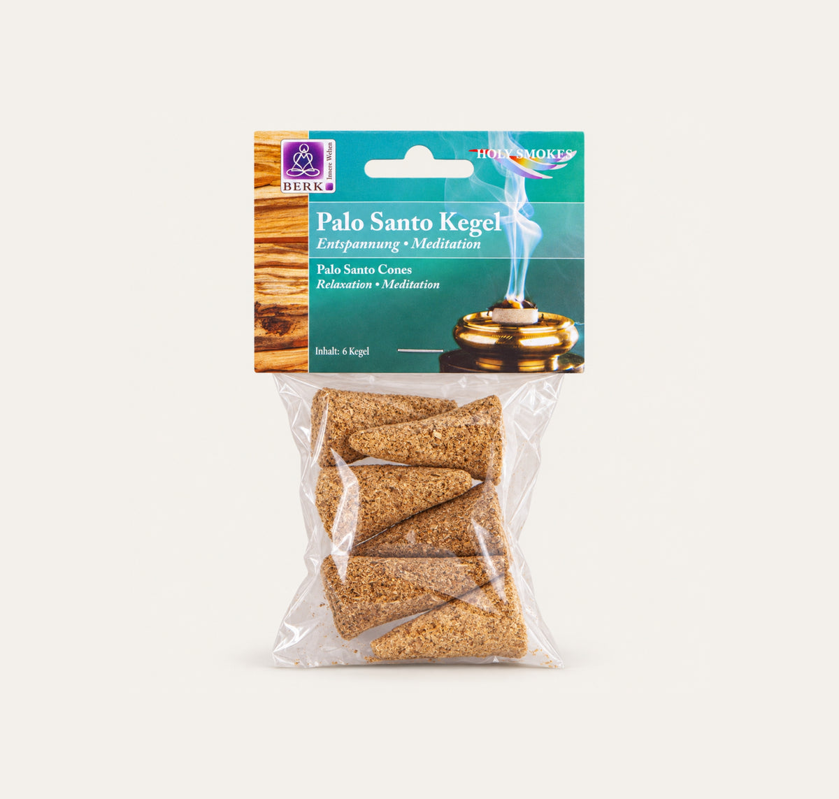 Räucherkegel Palo Santo-verpackung